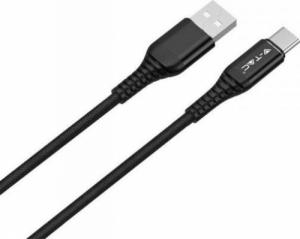 Kabel USB V-TAC USB-A - USB-C 1 m Czarny (SKU 8632) 1