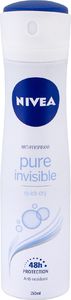 Nivea Pure Invisible Anti-perspirant Spray 48H W 150ml 1