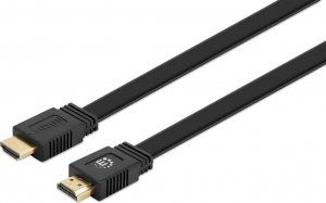 Kabel Manhattan HDMI - HDMI 10m czarny (355643) 1