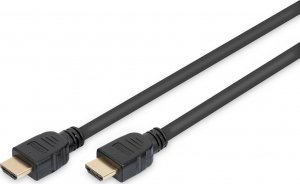 Kabel Digitus HDMI - HDMI 1m czarny (DB-330124-010-S) 1