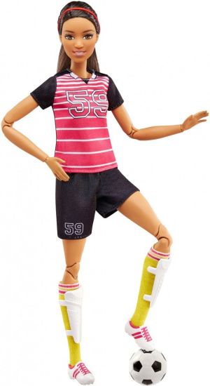 Lalka Barbie Mattel BARBIE Sportowa Piłkarka ( DVF68/FCX82) 3
