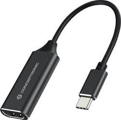 Adapter USB Conceptronic ABBY03B USB-C - HDMI Czarny  (ABBY03B) 1