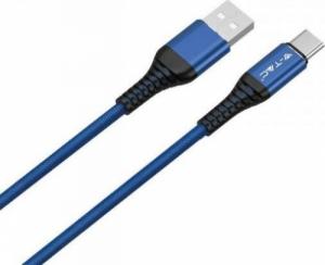 Kabel USB V-TAC USB-A - USB-C 1 m Niebieski (SKU 8633) 1
