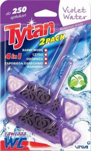 Tytan 4w1 KOSTKA toaletowa DO WC TYTAN VIOLETwater 2x40g 1