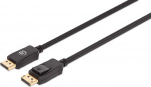 Kabel Manhattan DisplayPort - DisplayPort 3m czarny (353625) 1