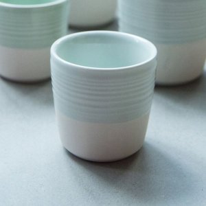 LOVERAMICS Loveramics Dale Harris - Kubek 80ml - Espresso Cup - Celadon Green 2