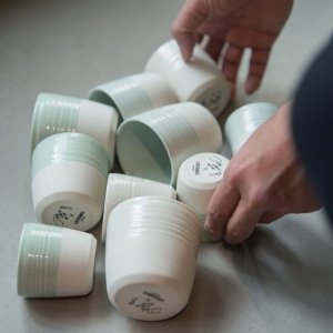 LOVERAMICS Loveramics Dale Harris - Kubek 80ml - Espresso Cup - Celadon Green 3