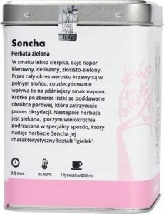 Long Man Tea Long Man Tea - Sencha - Herbata sypana - Puszka 120g 3