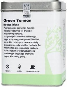 Long Man Tea Long Man Tea - Zielony Yunnan - Herbata sypana - Puszka 120g 3