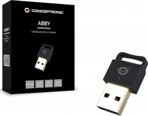 Adapter bluetooth Conceptronic CONCEPTRONIC Bluetooth Adapter 5.0 NanoUSB 10- 20m   schwarz 2