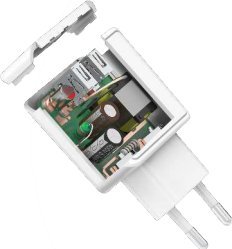 Ładowarka Schwaiger 230V Ladeadapter 2x USB 2.4A weiß 2