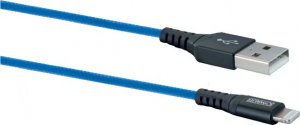 Kabel USB Schwaiger USB-A - Lightning 1.2 m Niebieski (LPRO440501) 2