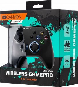 Canyon Canyon Gamepad GP-W3 4-in-1 wireless Switch/Android/PC/PS3 retail 1