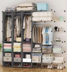 MAXXLLC SZAFA MODUŁOWA Garderoba PÓŁKI SZAFKA REGAŁ 2