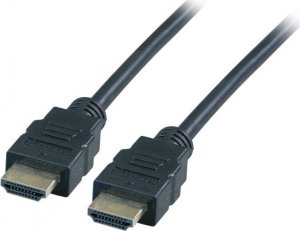 Kabel EFB EFB HighSpeed HDMI Kabel,Ethernet 4K30Hz A-A St-St,0,5m,schw 1