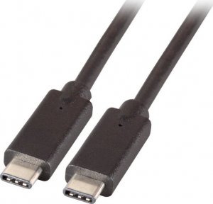 Kabel USB EFB USB-C - USB-C 0.5 m Czarny (K5283-5ASW.0,5) 1