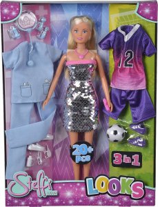 Simba Lalka Steffi Love Looks 3w1 stroje 8