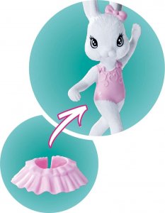 Simba Lalka Steffi Love Tańcząca balerina z królikiem 5