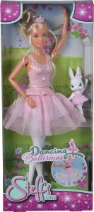 Simba Lalka Steffi Love Tańcząca balerina z królikiem 6