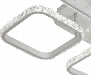 Lampa sufitowa MAXXLLC LAMPA LED SUFIT KRYSZTŁKI PLAFON GLAMOUR LED PILOT 3