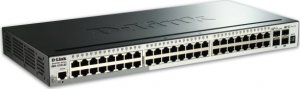 Switch D-Link 52-Port Gigabit Stackable Smart Managed Switch including 4 10G SFP+ 2