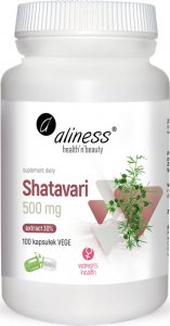 Aliness ALINESS Shatavari ekstrakt 30% 500 mg x 100 Vege caps. one size 1