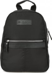 Betlewski Stylowy Plecak Damski Betlewski czarny A5 pojemny modny BE4 4