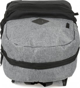 Betlewski Czarno-szary męski plecak sportowy Betlewski duży szkolny modny BE5 2