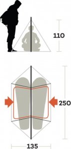 Namiot turystyczny Ferrino MTB 3