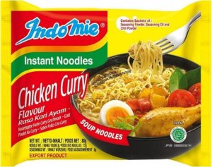 IndoMie Makaron Instant | Zupka Błyskawiczna o Smaku Kurczaka | Rosół Instant "Instant Soup Noodles | Chicken Flavour" 80g IndoMie 1
