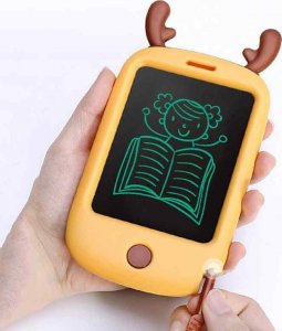 Woopie WOOPIE Smartfon Mobilny Telefon Tablet 4,4" dla Dzieci do Rysowania Znikopis Łoś + Rysik 6