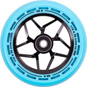 LMT Kółka do hulajnogi LMT L Wheel 115 mm z łożyskami ABEC 9 - Kolor Czarno-niebieski 1