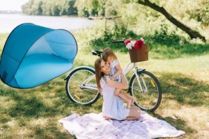 Inny producent|JACK MORS Namiot Plażowy Samorozkładający Filtr Uv50+Parawan 2