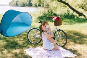 Inny producent|JACK MORS Namiot Plażowy Samorozkładający Filtr Uv50+Parawan 9