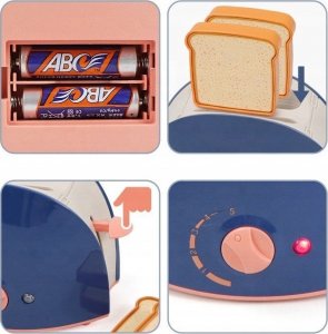 Toster LUXMA TOSTER Z WYSKAKUJĄCYMI TOSTAMI DŹWIĘKI DŹWIĘKI 5CE 7