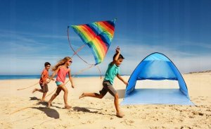 Jack Mors Namiot Plażowy Koc Plażowy Latawiec Zestaw Dzieci 2