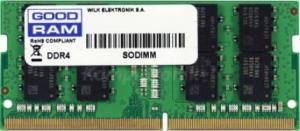 Pamięć do laptopa GoodRam SODIMM, DDR4, 8 GB, 2133 MHz, CL15 (GR2133S464L15S/8G) 1