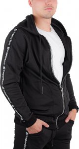 inSPORTline Męska bluza sportowa z kapturem inSPORTline Comfyhoodie Man - Kolor Czarny, Rozmiar M 1