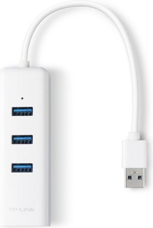 HUB USB TP-Link 1x RJ-45  + 3x USB-A 3.0 (UE330) 2