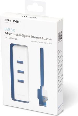 HUB USB TP-Link 1x RJ-45  + 3x USB-A 3.0 (UE330) 3