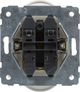 Legrand SUNO Gniazdo podwójne 2x2P+Z białe 16A 250V zaciski śrubowe 721191 5