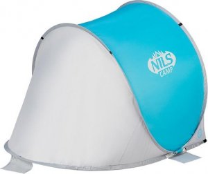 Nils Extreme NC3173 NIEBIESKO-SZARY NAMIOT PLAŻOWY SAMOROZKŁADAJĄCY PODŁOGA NILS CAMP 3