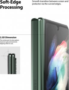Ringke Ringke Invisible Defender Id Glass Szkło Hartowane 2,5D 0,33 Mm Samsung Galaxy Z Fold 3 (G4As065) 11