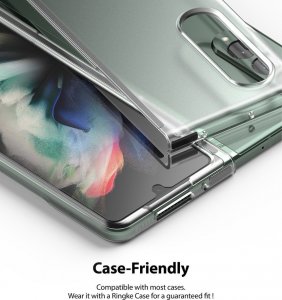 Ringke Ringke Invisible Defender Id Glass Szkło Hartowane 2,5D 0,33 Mm Samsung Galaxy Z Fold 3 (G4As065) 4