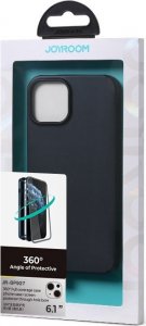 Joyroom Joyroom 360 Full Case Etui Pokrowiec Do Iphone 13 Obudowa Na Tył I Przód + Szkło Hartowane Czarny (Jr-Bp927 Black) 5