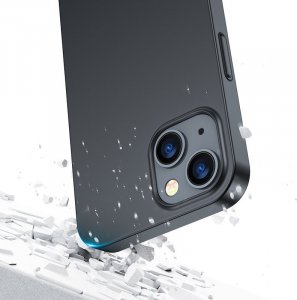 Joyroom Joyroom 360 Full Case Etui Pokrowiec Do Iphone 13 Obudowa Na Tył I Przód + Szkło Hartowane Czarny (Jr-Bp927 Black) 6
