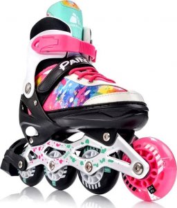 Rolki Meteor Painter rekreacyjne regulowane różowe r. 30-33 7