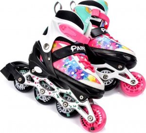 Rolki Meteor Painter rekreacyjne regulowane różowe r. 30-33 8