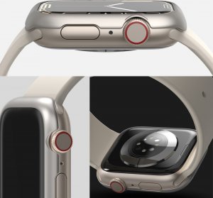 Ringke Ringke Bezel Styling Etui Ramka Pierścień Ze Stali Nierdzewnej Do Apple Watch 7 45Mm Srebrny 10
