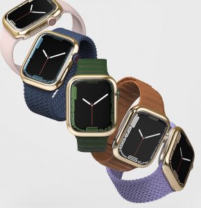 Ringke Ringke Bezel Etui Ramka Koperta Ze Stali Nierdzewnej Do Apple Watch 7 45Mm Złoty 8